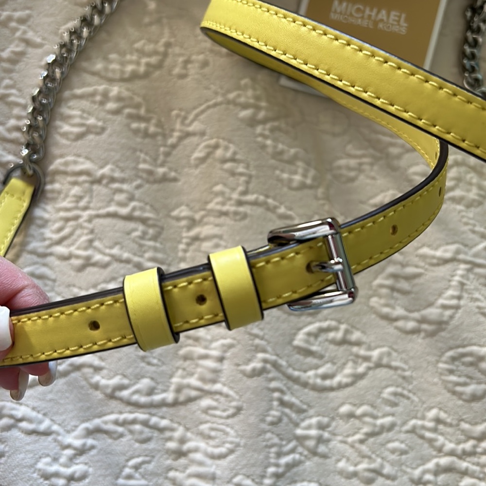 NWT Michael Kors Rayne Sunshine Crossbody - Picture 6 of 16